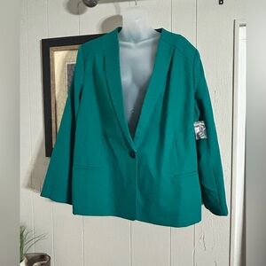 Women's Teal Blazer
